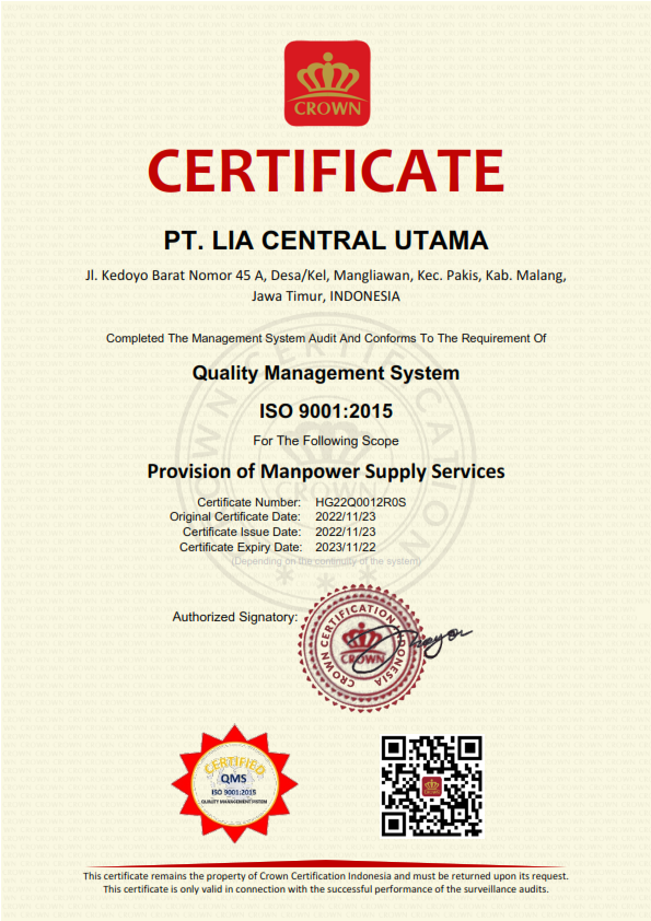 Lowongan GURU BAHASA MANDARIN/ LAUSE di PT Lia Central Utama 2 643a1d30b69e0