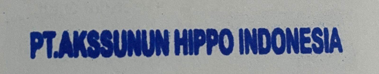 Logo Akssunun Hippo Indonesia