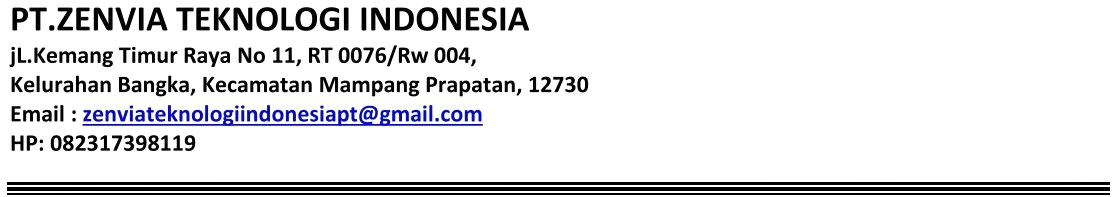 Logo Zenvia Teknologi Indonesia