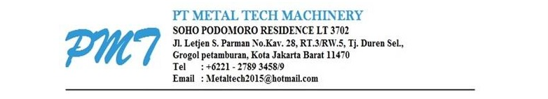 Logo Metal Tech Machinery
